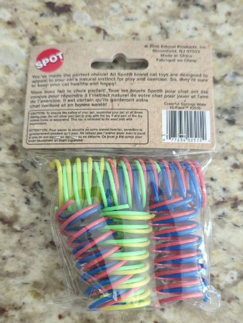 SPOT Colorful Springs - Wide Cat Toy (Multicolor)